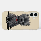 アフィブラックベリーのケースメイトのケース Case-Mate iPhoneケース (裏面 (横))