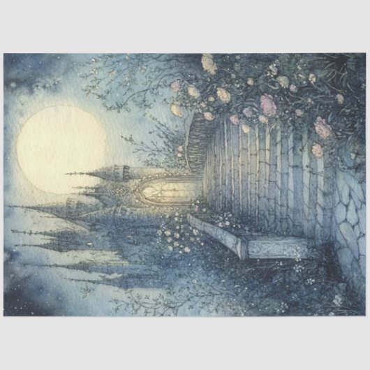 アフェアリームーンシリーズデザイン#10 薄葉紙 (正面)