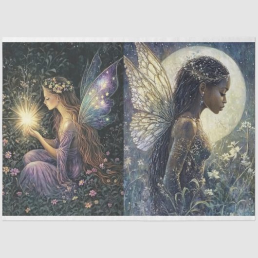 アフェアリームーンシリーズデザイン#5 薄葉紙 (正面)