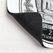 アフェイクラバマ州クォーター勇気 マウスパッド (コーナー)