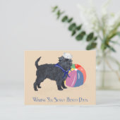 アフェンピナーアットザビーチ ポストカード (スタンド正面)