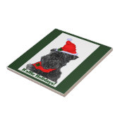 アフェンピナークリスマス タイル (側面)