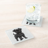 アフェンピナー ガラスコースター (アングル)