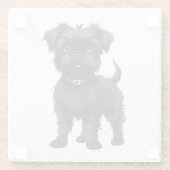 アフェンピナー ガラスコースター (裏面)