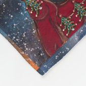 アフェンピナー フリースブランケット (角)