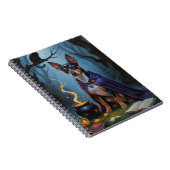 アフェンピンシェお洒落ードグハロウィン絵を描ズ ノートブック (右側)