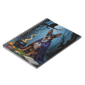 アフェンピンシェお洒落ードグハロウィン絵を描ズ ノートブック (左側)