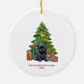 アフェンピンシェのクリスマスオーナメント セラミックオーナメント (裏面)