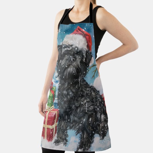 アフェンピンシェアウィンターワンダーランドクリスマスジョイ エプロン (インサイチュ)