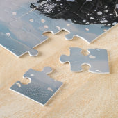 アフェンピンシェアウィンターワンダーランドクリスマスジョイ ジグソーパズル (側面)