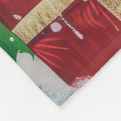 アフェンピンシェアウィンターワンダーランドクリスマスジョイ フリースブランケット (角)