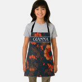 アフェンピンシェカラフルモザイクパーソナライズされたパターン エプロン (インサイチュ)