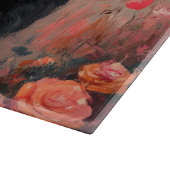 アフェンピンシェバラ付き – バレンタインデー カッティングボード (角)