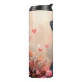 アフェンピンシェバラ付き – バレンタインデー タンブラー (回転左)