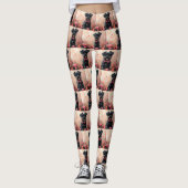 アフェンピンシェバラ付き – バレンタインデー レギンス (正面)