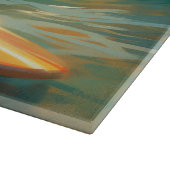 アフェンピンシェビーチ絵画サーフィン カッティングボード (角)