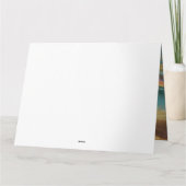 アフェンピンシェビーチ絵画サーフィン カード (裏面)