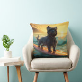 アフェンピンシェビーチ絵画サーフィン クッション (椅子)