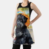 アフェンピンシェビーチ、愛犬家のための夏の贈り物 エプロン (インサイチュ)