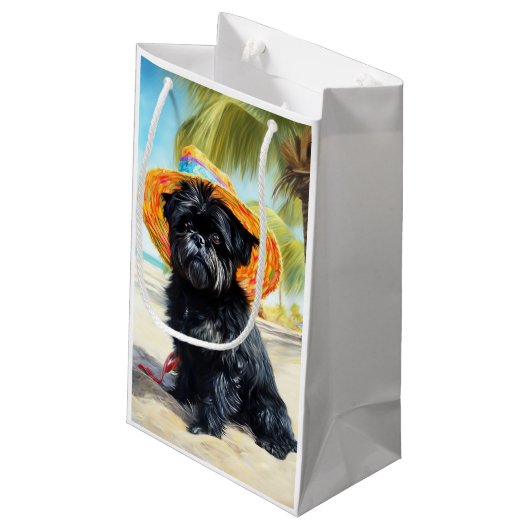 アフェンピンシェビーチ、愛犬家のための夏の贈り物 スモールペーパーバッグ (裏面アングル)