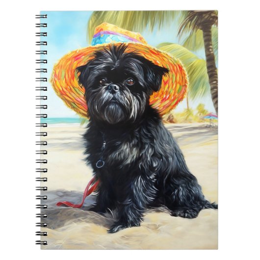 アフェンピンシェビーチ、愛犬家のための夏の贈り物 ノートブック (正面)