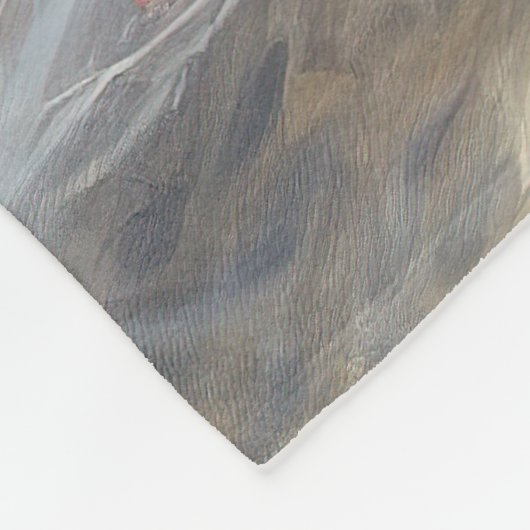 アフェンピンシェビーチ、愛犬家のための夏の贈り物 フリースブランケット (角)