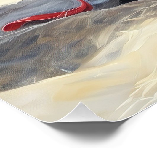 アフェンピンシェビーチ、愛犬家のための夏の贈り物 ポスター (コーナー)