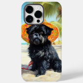 アフェンピンシェビーチ、愛犬家のための夏の贈り物 Case-Mate iPhoneケース (裏面)