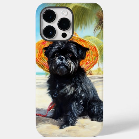 アフェンピンシェビーチ、愛犬家のための夏の贈り物 Case-Mate iPhoneケース (裏面)