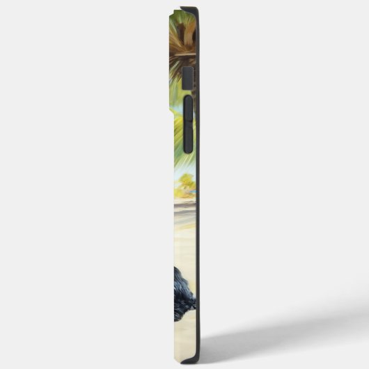 アフェンピンシェビーチ、愛犬家のための夏の贈り物 Case-Mate iPhoneケース (裏面 / 左)