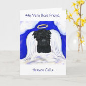 アフェンピンシェルエンジェル カード (黄色い花)