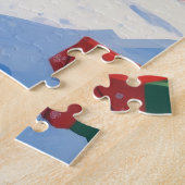 アフェンピンシェルクリスマスフェスティバルスノーシーン ジグソーパズル (側面)