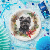 アフェンピンシェルクリスマスリースフェスティバルカップ ペーパープレート (パーティー)