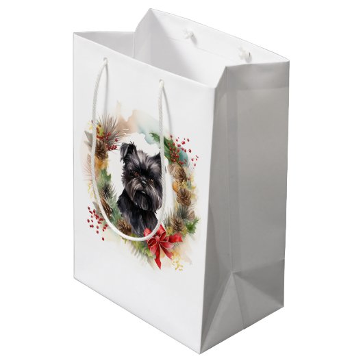 アフェンピンシェルクリスマスリースフェスティバルカップ ミディアムペーパーバッグ (裏面アングル)