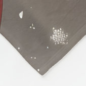 アフェンピンシェルドッグクリスマスフェスティバル フリースブランケット (角)