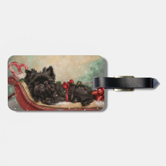 アフェンピンシェルドッグクリスマスフェスティバル ラゲッジタグ (裏面横)