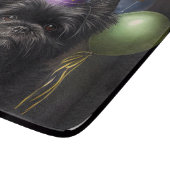 アフェンピンシェルドッグ誕生日バルーン カッティングボード (角)