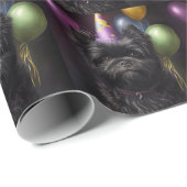 アフェンピンシェルドッグ誕生日バルーン ラッピングペーパー (ロールコーナー)