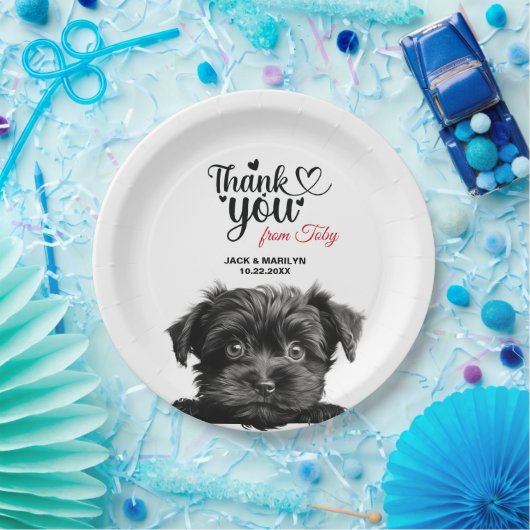 アフェンピンシェルドッグ ペーパープレート (パーティー)