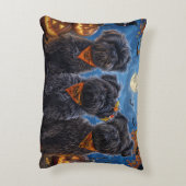 アフェンピンシェルハロウィン不気味ン アクセントクッション (裏面(縦))