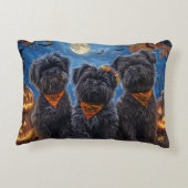 アフェンピンシェルハロウィン不気味ン アクセントクッション (裏面)