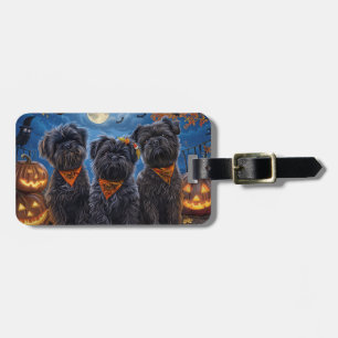 アフェンピンシェルハロウィン不気味ン ラゲッジタグ