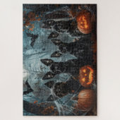 アフェンピンシェルハロウィーンナイトドギーディライト ジグソーパズル (縦)