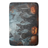 アフェンピンシェルハロウィーンナイトドギーディライト バスマット (正面縦)