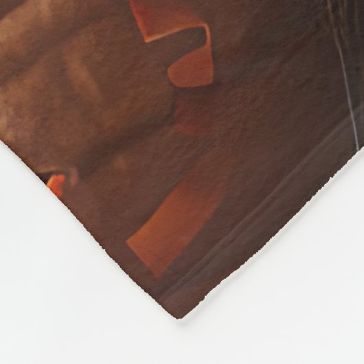 アフェンピンシェルハロウィーンナイトドギーディライト フリースブランケット (角)