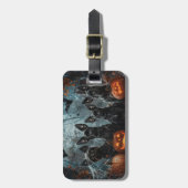 アフェンピンシェルハロウィーンナイトドギーディライト ラゲッジタグ (正面縦)