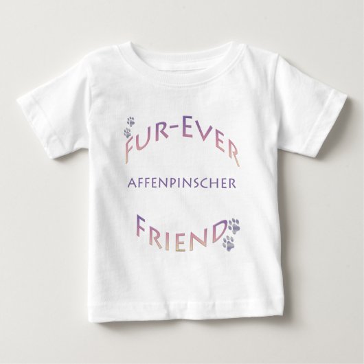 アフェンピンシェルフレイバー ベビーTシャツ (正面)