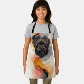 アフェンピンシェルモンキードッグアフェンテリア エプロン (インサイチュ)