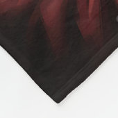 アフェンピンシャーとサンタクロースフェスティバルクリスマス フリースブランケット (角)