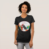 アフェンピンシャークリスマス Tシャツ (正面フル)